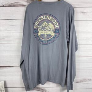 Blue 84 Oversized Breckenridge Colorado Long Sleeve Tee XL‎